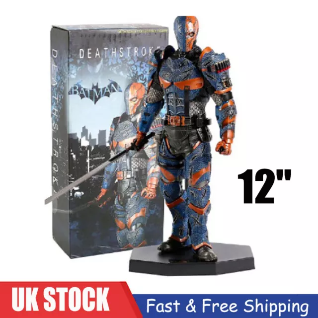 Crazy Toys DC Comics Deathstroke 12" 1/6th Scale PVC Figure Collectible Model UK