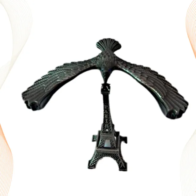 Torre Eiffel Architettura Modello Bilanciamento Uccellino Giocattolo Ornamento Regalo
