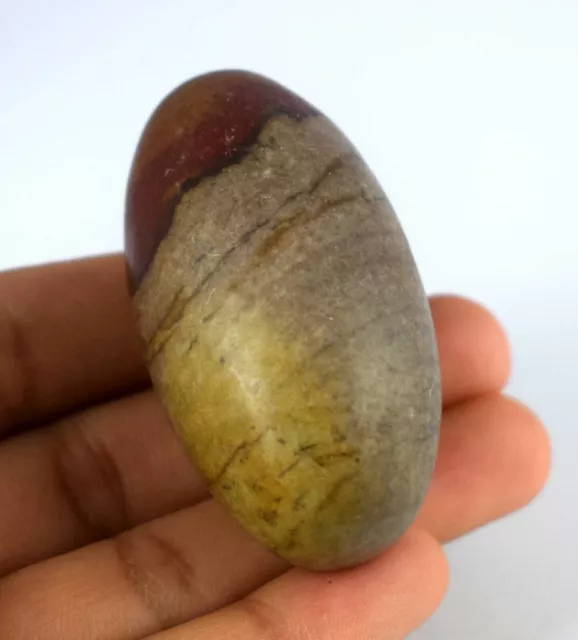 2.04" Natural Shiva Lingam Crystal Polish Healing Stone 54.79 Gram Wedding Gift