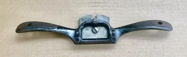 Antique STANLEY No. 53 Iron SPOKE SHAVE Victory Logo 1912-1918