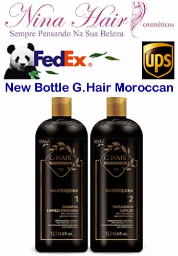 Ghair Inoar Moroccan Keratin Kit Brésilien Traitement & Shampooing ou...