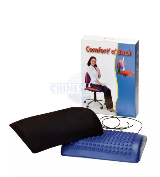 Comfort A Back Gymnic Cuscino Posturale Riabilitazione Chinesport+ Cover Blu