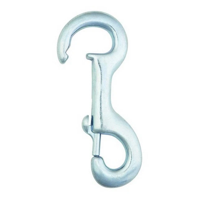 Campbell Chain Open Eye Bolt Snap 200 Lb Zinc Plated Iron 5-1/8" Overall 1/2"