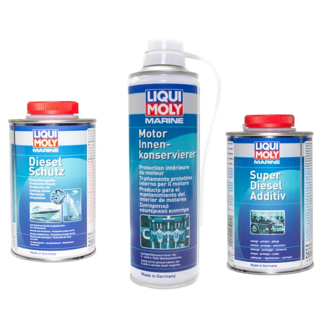 LIQUI MOLY Marine Diesel Protection Additive + Marine Super Diese