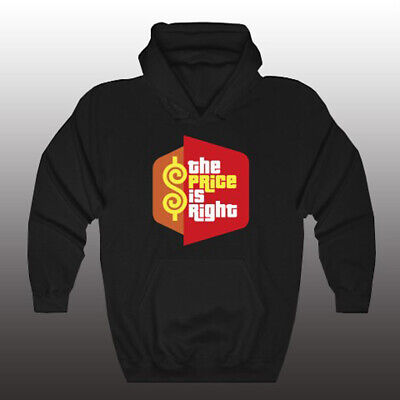 The Price is Right TV Show Logo Men's Black Hoodie Sweatshirt Size S-3XL