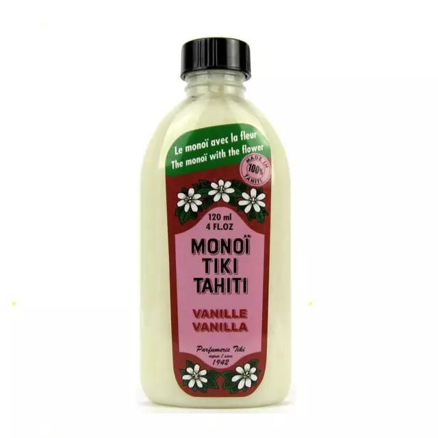 Monoi Tiki Tahiti Körperöl Massageöl Vanille Vanilla 120 ml