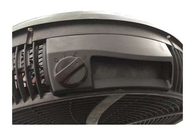 Ventilatore Industriale 75W Da Terra 50CM 5 Pale 3 Velocita Orientabile JORDAN 3