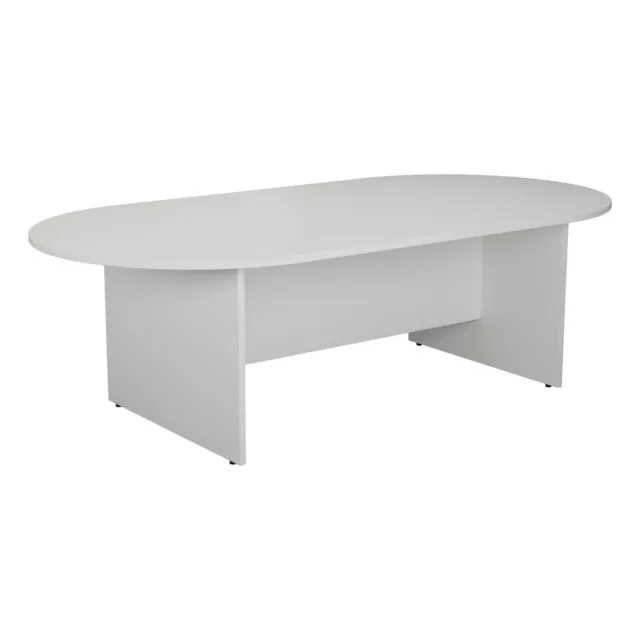 RZ D-End Meeting Boardroom Office Table White