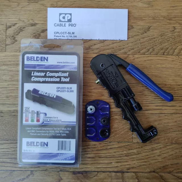Belden CPLCCT-SLM Compression Tool For F-Conn Connectors