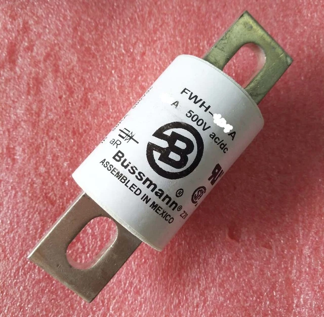 Fusible Rapide Bussmann FWH-350A 350A 500V - Pour Protections Électriques