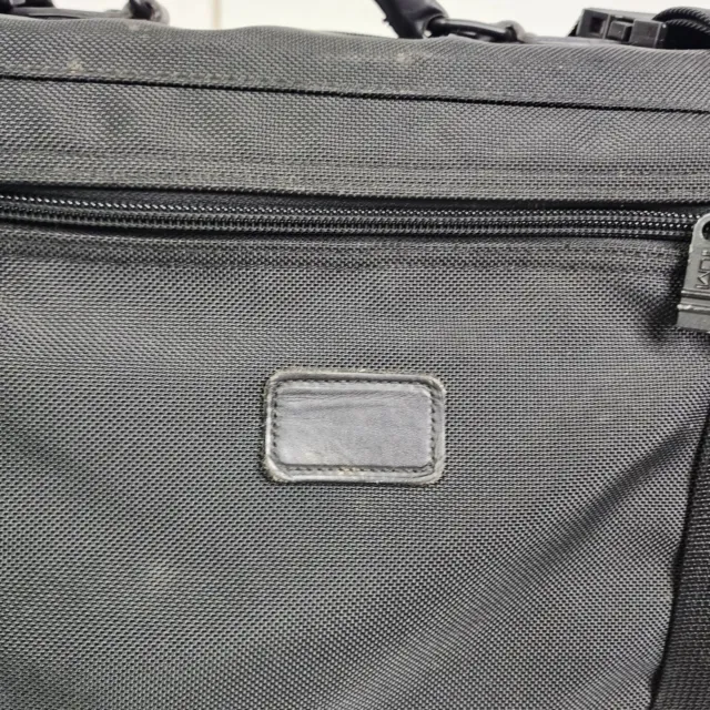 Tumi Alpha 4 Wheeled Rolling 17X23" Garment Bag Black Nylon Ballistic Luggage 7