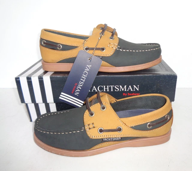 YACHTSMAN LEATHER NEW Ladies Boat Deck Casual Womens Trainers Shoes UK Sizes 3 8 19.98 PicClick UK