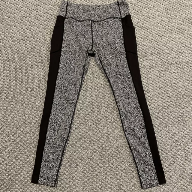APANA WORKOUT PANTS Womens size Medium Black Pull on Stretch 4 Pockets  Active $16.11 - PicClick