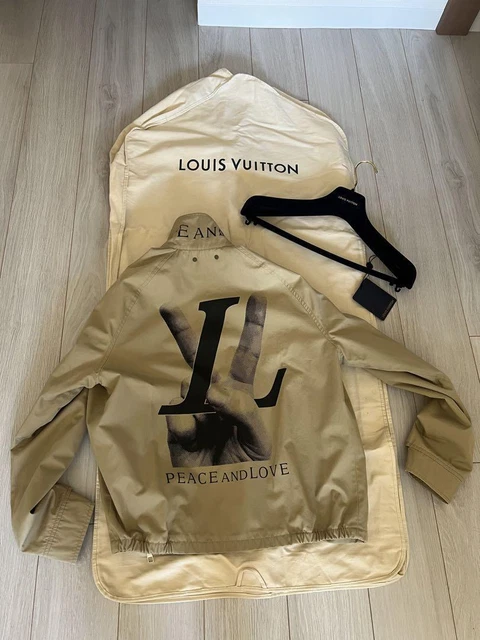 Peace and love louis vuitton jacket on sale