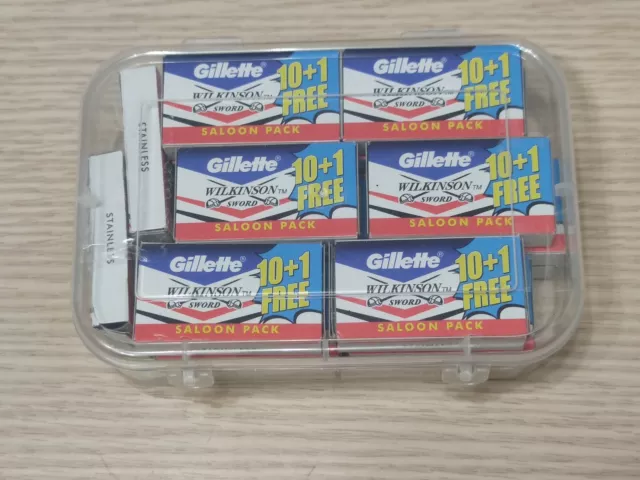 Cuchillas de afeitar doble filo gillette Sword