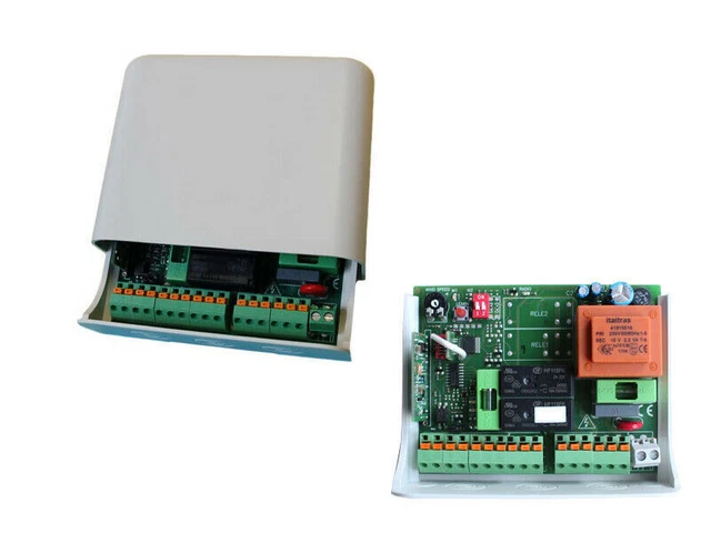 Centralina Universale Per Cancelli Scorrevoli - Scheda Di Controllo Con 2 Telecomandi, Adatta A Tutte Le Marche - Foto 2