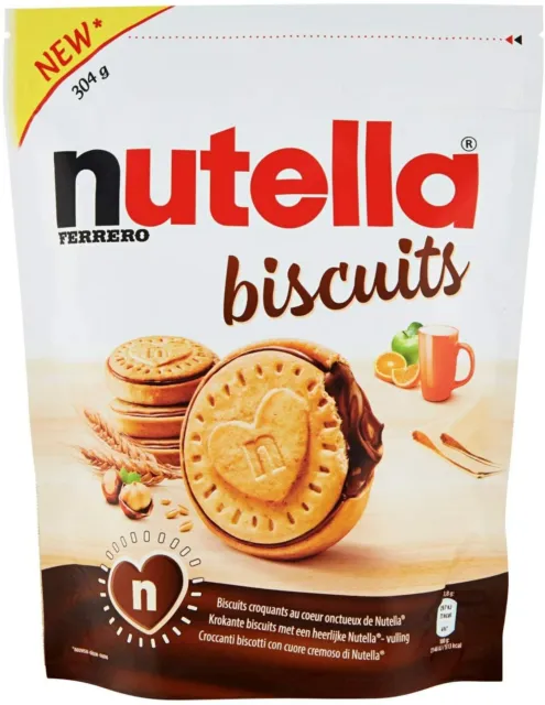 Nutella Biscuits Kinder Nutella Biscuit Mochis Nutella 304 G