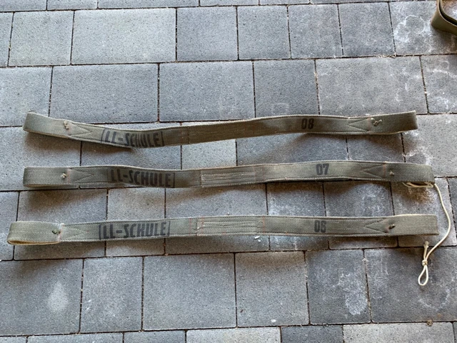 1 m x 4,5 cm scuola LL cinghia di sollevamento cintura esercito tedesco cintura ad anello cintura di supporto