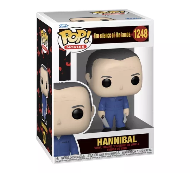 Funko Pop Movies Silence of The Lambs - Hannibal Collectible Figure.