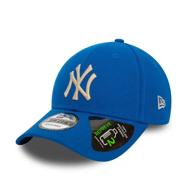 New Era 9FORTY New York Yankees Baseball Cap - MLB Repreve - Azure-Stone