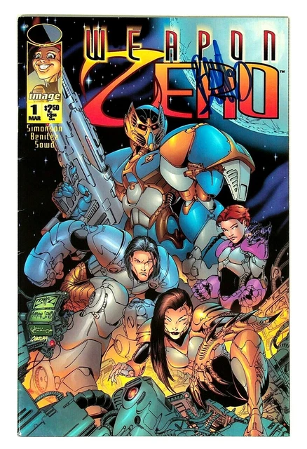 Weapon Zero #1 Signed Joe Benitez Image Comics