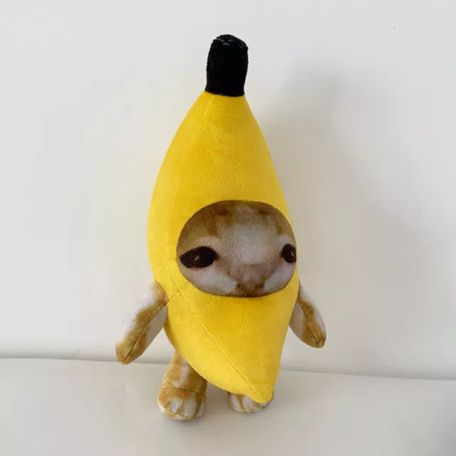 Banana Cat Happy Cat Plush Toy Banana Cat Doll Toy Funny Doll Banana Doll Toy F1