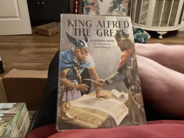 Ladybird: King Alfred The Great - HB Matte incl. D/J 2’6 Net (1956)