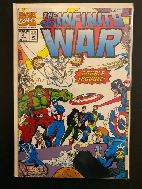 Infinity War #4 1992 Newsstand High Grade 9.4 Marvel Comic Book CL91-263