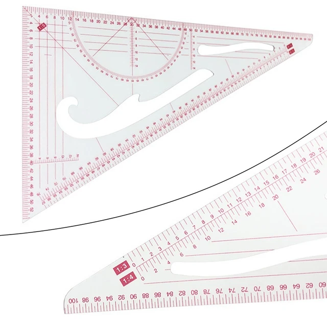 Proportionales Zeichnungslineal für präzise Messung und detailliertes Design