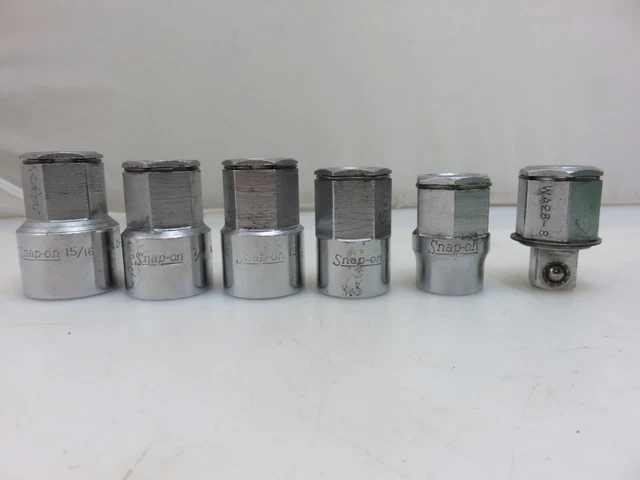 SNAP-ON ALIGNMENT PASS Through Socket 6pc Set 5/8