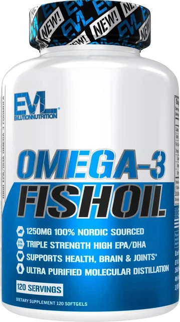 Triple Strength Omega 3 Fish Oil Nutrition Burpless Fish Oil EPA DHA Omega 3 Sup