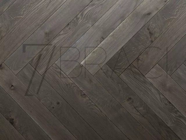 Classico Parquet Rovere 22x100x600mm Pavimento Legno Legno Grigio Oliato Campione NAVY SAVOUR 2