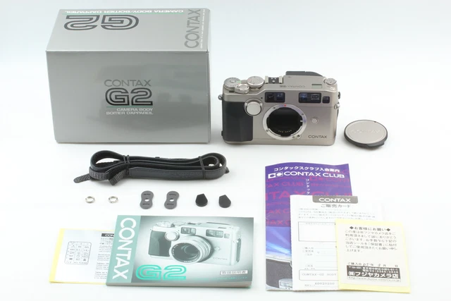 [Top MINT Shot:483 in Box]  Contax G2 Rangefinder Film Camera Body from JAPAN