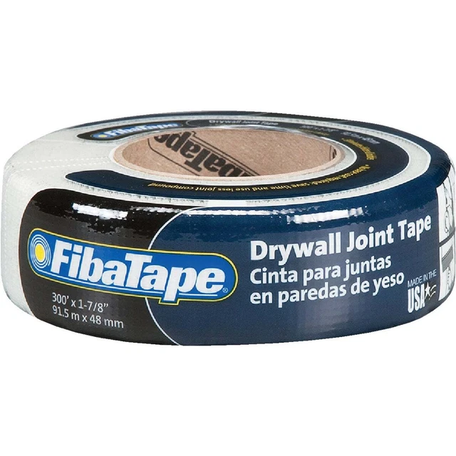 FibaTape 1-7/8 In. x 300 Ft. White Self-Adhesive Joint Drywall Tape FDW8665-U