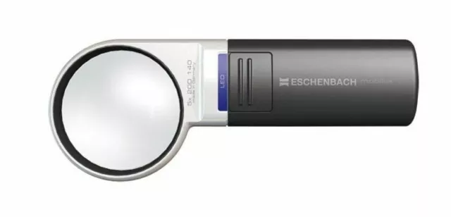 Lindner 7121 Eschenbach illuminated pocket magnifier with LED - 5x