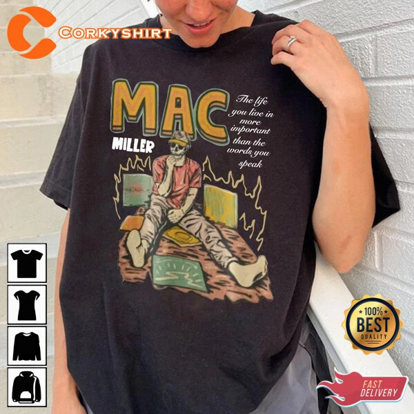 Mac Miller Self Care Hip Hop Vintage Shirt Unisex Men Women KV10669