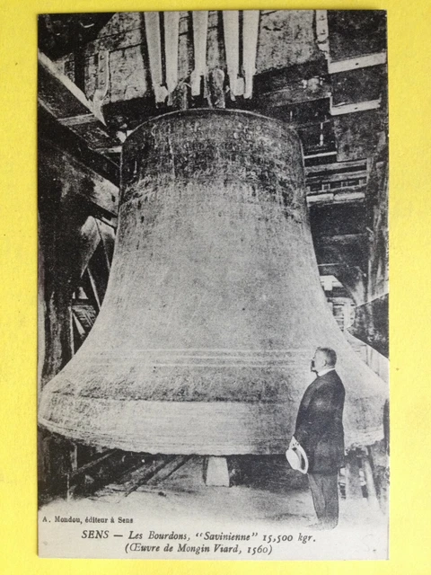 cpa FRANCE Burgundy 89 - SENS (Yonne) Les BOURDONS "Savinienne "BELL BELL BELL"