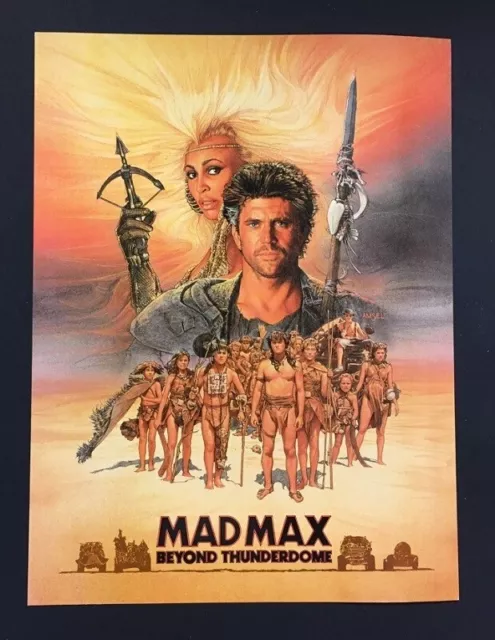 Mad Max Beyond Thunderdome Original Movie Program Mel Gibson  *Hollywood Posters