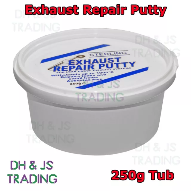 Exhaust Repair Putty Gum Gas Tight Exhaust Silencer Joint Paste Putty 140g Tub