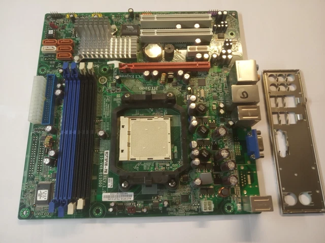 Carte Mère ECS 760 GX-MV 1.1 A Pour Socket 754 - DDR1 - MicroATX - Fonctionnelle