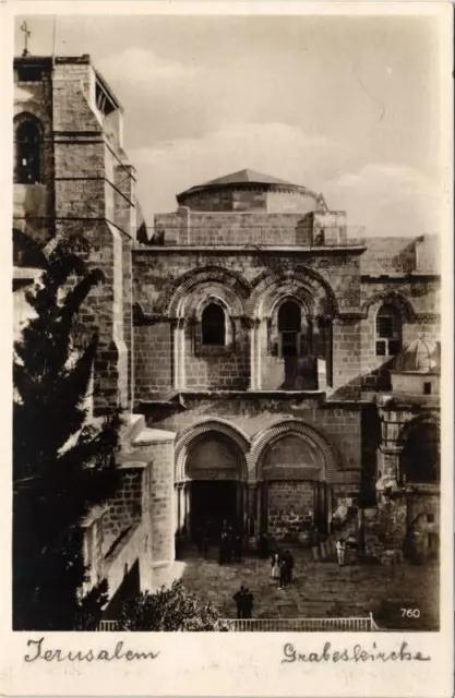CPA AK JERUSALEM Grabeskirche ISRAEL (751796)