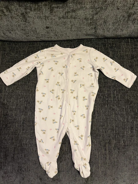 Pink Ralph Lauren Baby Grow 3Months