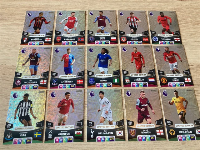 PANINI ADRENALYN XL Premier League 23/24 Limited Edition Set, 15 Different  Cards 1.50 - PicClick UK