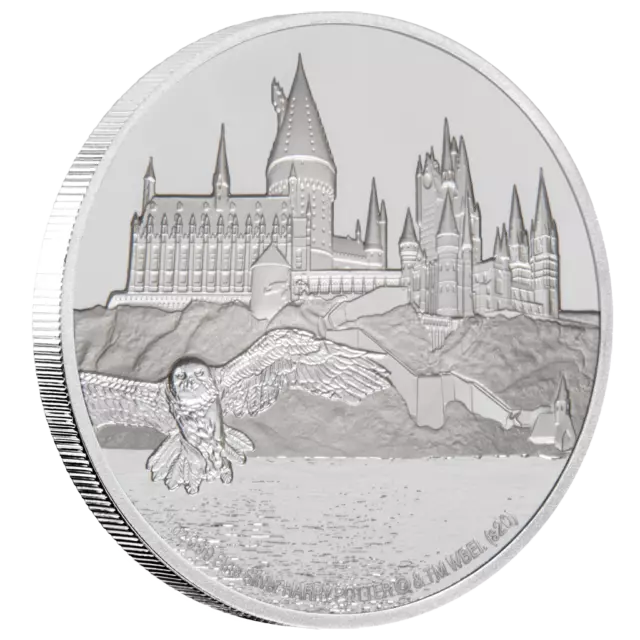 Silbermünze Hogwarts™ Harry Potter™ Classic (1.) 2020 - Niue - 1 Oz PP