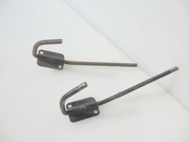 Vintage Wrought Iron Coat Hooks Hat Hangers Old Hook Hanger Antique Retro