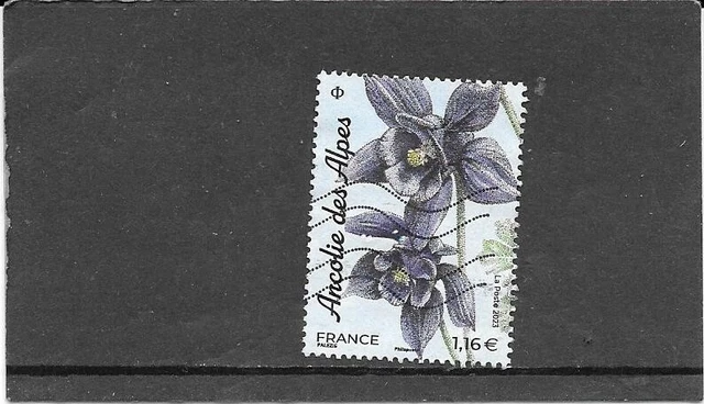 SÉRIE COMPLÈTE DE timbres oblitérés de 2024 - fleurs de Raoul Dufy n