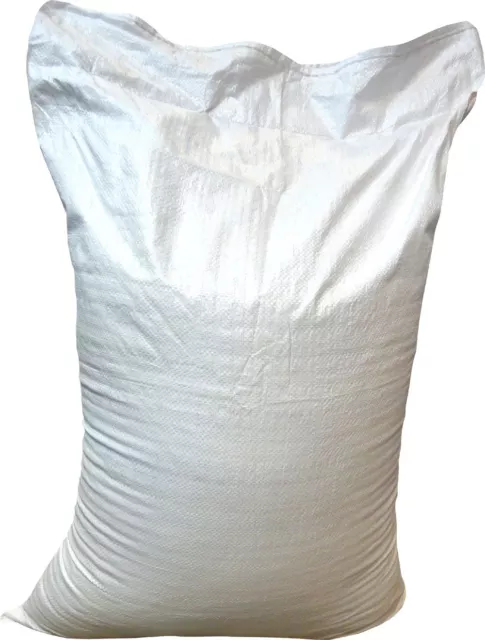 Pack of 100 - 76 x 122 cm Large Woven Polypropylene Sacks / Garden / Chaff Bags