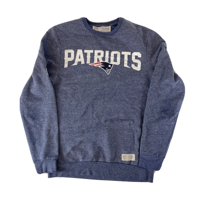 Felpa New England Patriots piccola blu abbigliamento NFL