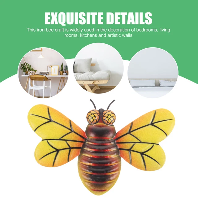 16 pcs Dekorative Multifunktionale Nützlich Bienen Wand Dekore Bienen Decor 9