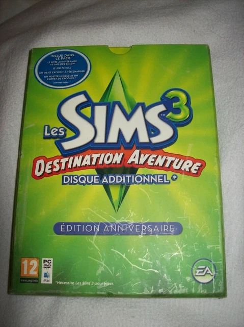 Les Sims 3 Edition Anniversaire – Jeu De Base PC/MAC, Simulation De Vie, Bon état